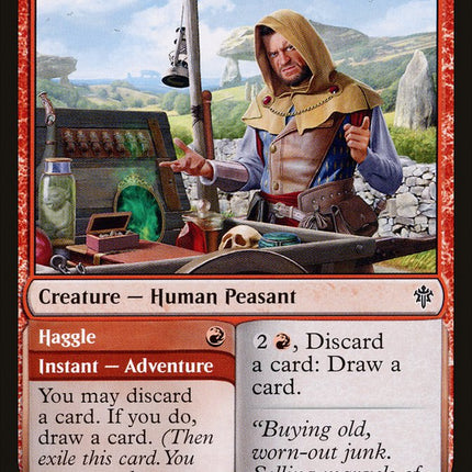 Merchant of the Vale // Haggle [Throne of Eldraine]