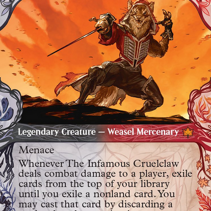 The Infamous Cruelclaw (Showcase) [Bloomburrow]