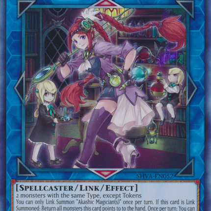 Akashic Magician [SHVA-EN052] Super Rare