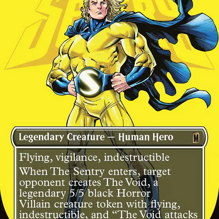 The Sentry, Golden Guardian (Borderless) [Marvel Super Heroes]