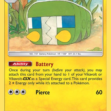 Charjabug (58/214) [Sun & Moon: Unbroken Bonds]