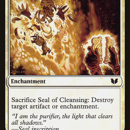 Seal of Cleansing [Commander 2015]