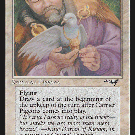 Carrier Pigeons (Holding Pigeon) [Alliances]