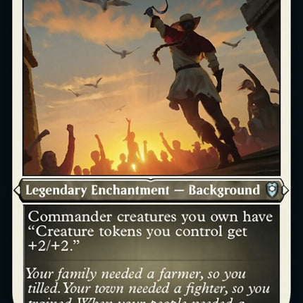 Inspiring Leader (Foil Etched) [Commander Legends: Battle for Baldur's Gate]