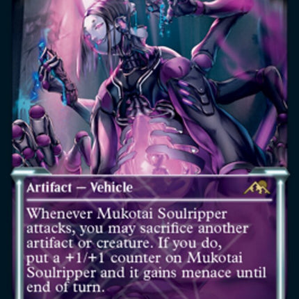 Mukotai Soulripper (Showcase Soft Glow) [Kamigawa: Neon Dynasty]