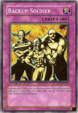 Backup Soldier [5DS1-EN035] Common