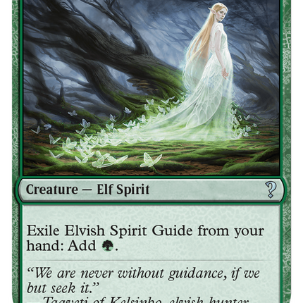 Elvish Spirit Guide (White Border) [Mystery Booster 2]