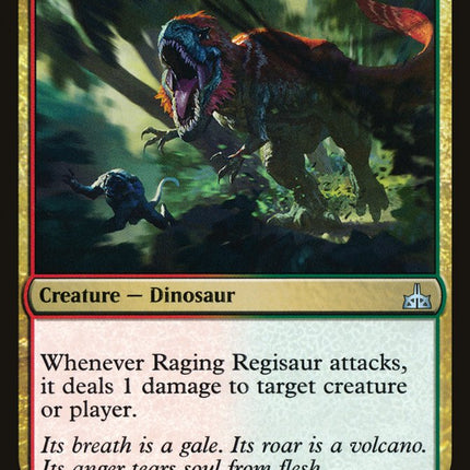 Raging Regisaur [Rivals of Ixalan]