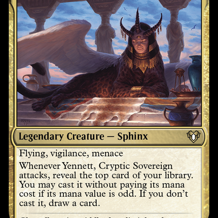Yennett, Cryptic Sovereign [Commander Masters]