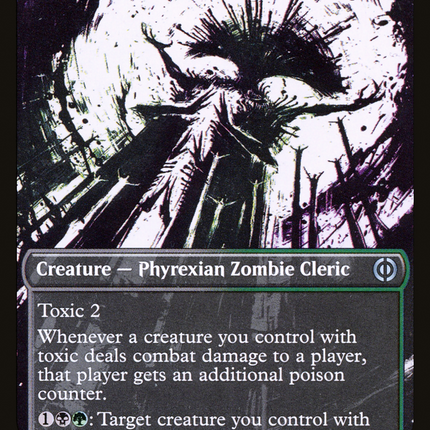 Necrogen Rotpriest (Borderless Ichor) [Phyrexia: All Will Be One]