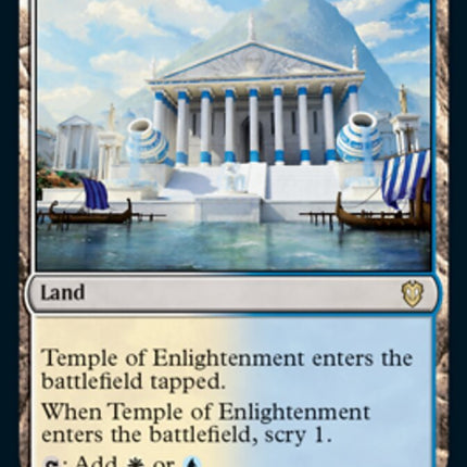 Temple of Enlightenment [Innistrad: Crimson Vow Commander]