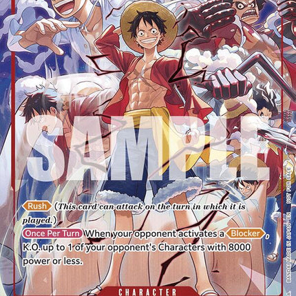 Monkey.D.Luffy (One Piece Day Dallas 2025) [One Piece Promotion Cards]