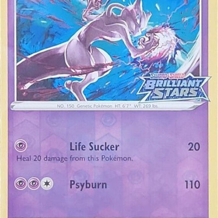 Mewtwo (056/172) (Brilliant Stars Stamped) [Sword & Shield: Brilliant Stars]