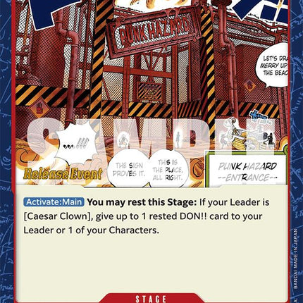 Punk Hazard [Royal Blood Release Event Cards]