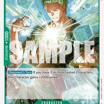 Roronoa Zoro [Royal Blood Release Event Cards]