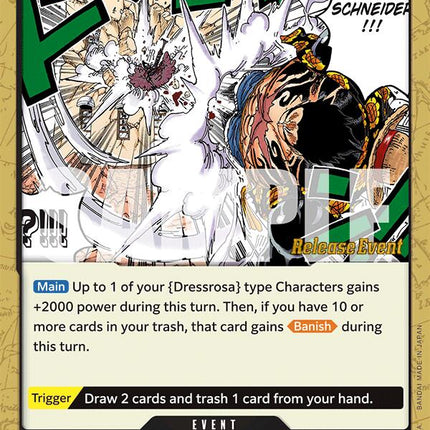 Gum-Gum Rhino Schneider [Royal Blood Release Event Cards]