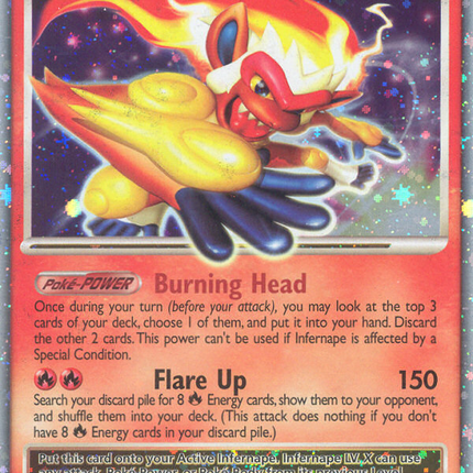 Infernape LV.X (121/130) [Diamond & Pearl: Base Set]