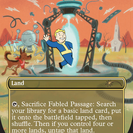 Fabled Passage (1534) (Rainbow Foil) [Secret Lair Drop Series]