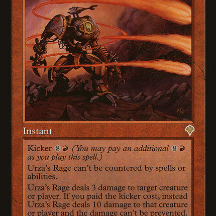 Urza's Rage [Invasion]