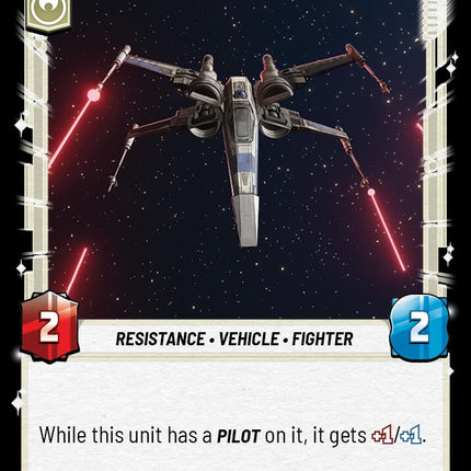 Resistance X-Wing (247/262) (247/262) [Jump to Lightspeed]