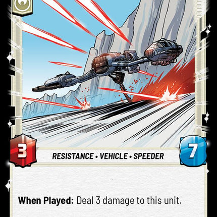 Dilapidated Ski Speeder (248/262) (248/262) [Jump to Lightspeed]