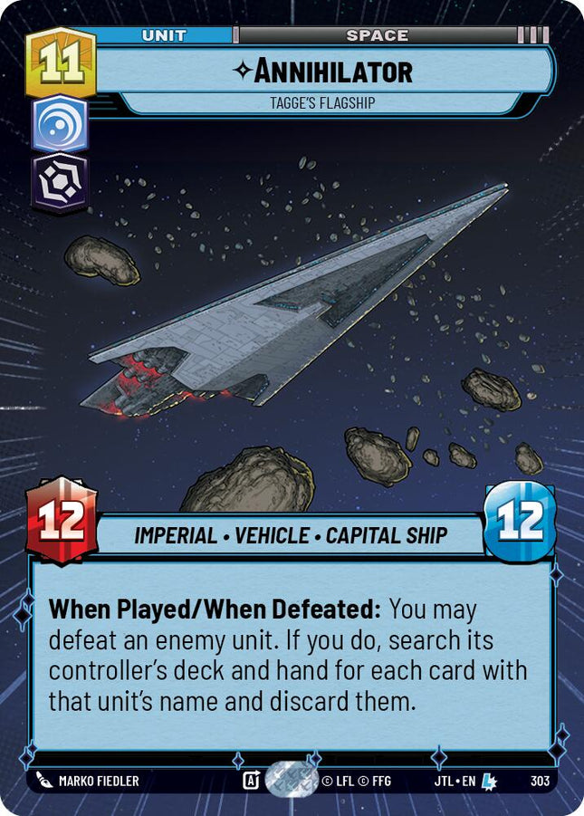 Annihilator - Tagge's Flagship (303) (Hyperspace) (303) [Jump to Lightspeed]