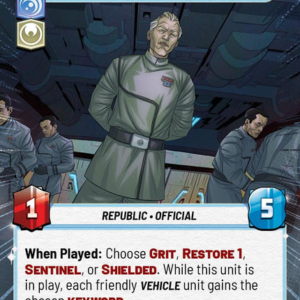 Admiral Yularen - Fleet Coordinator (309) (Hyperspace) (309) [Jump to Lightspeed]