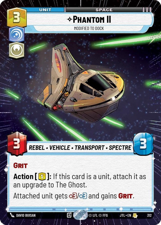 Phantom II - Modified to Dock (312) (Hyperspace) (312) [Jump to Lightspeed]