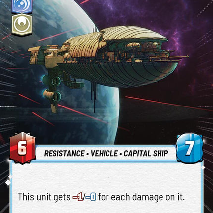 D'Qar Cargo Frigate (314) (Hyperspace) (314) [Jump to Lightspeed]