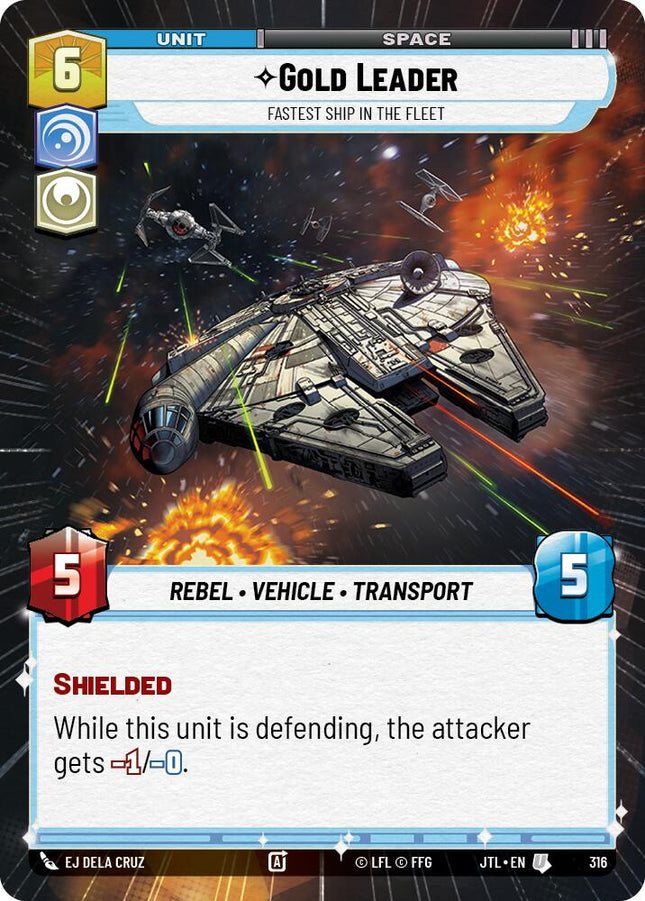 Gold Leader - Fastest Ship in the Fleet (316) (Hyperspace) (316) [Jump to Lightspeed]