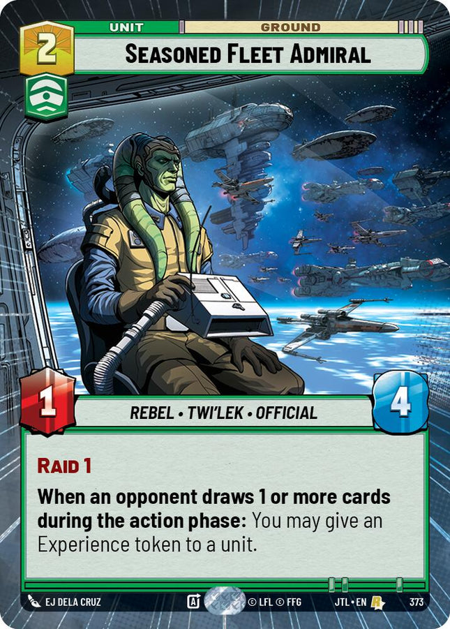 Seasoned Fleet Admiral (373) (Hyperspace) (373) [Jump to Lightspeed]