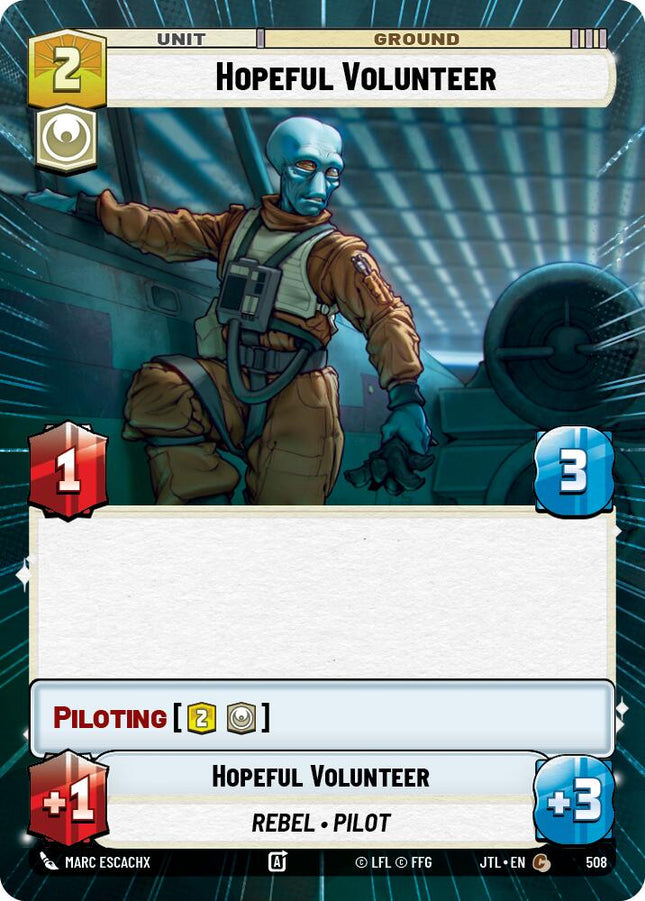 Hopeful Volunteer (508) (Hyperspace) (508) [Jump to Lightspeed]