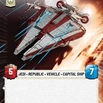 Jedi Light Cruiser (513) (Hyperspace) (513) [Jump to Lightspeed]