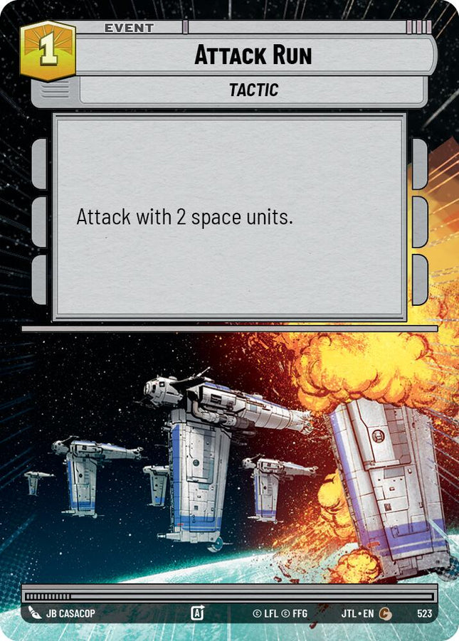 Attack Run (523) (Hyperspace) (523) [Jump to Lightspeed]