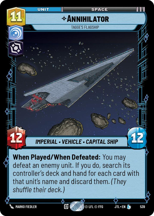Annihilator - Tagge's Flagship (539) (539) [Jump to Lightspeed]