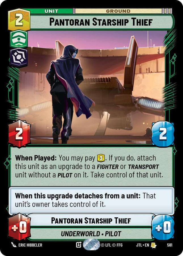 Pantoran Starship Thief (581) (581) [Jump to Lightspeed]