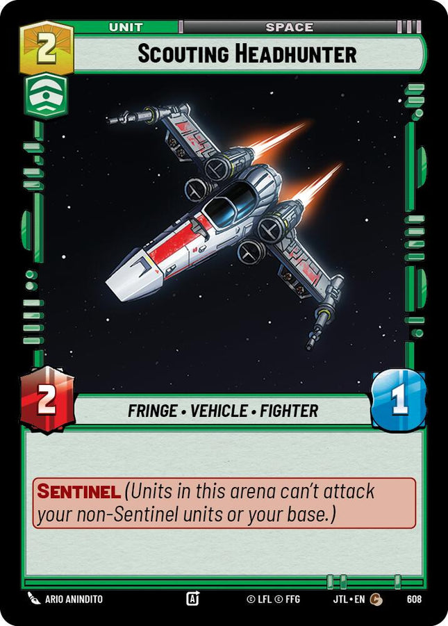 Scouting Headhunter (608) (608) [Jump to Lightspeed]