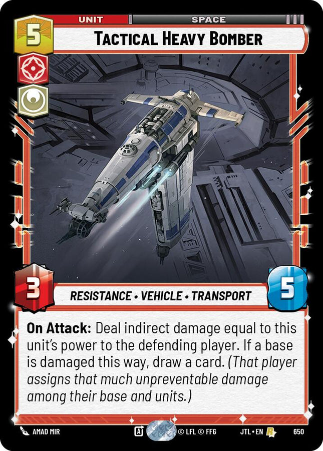 Tactical Heavy Bomber (650) (650) [Jump to Lightspeed]