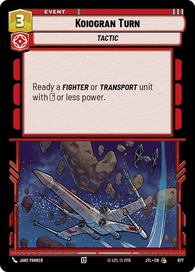 Koiogran Turn (677) (677) [Jump to Lightspeed]
