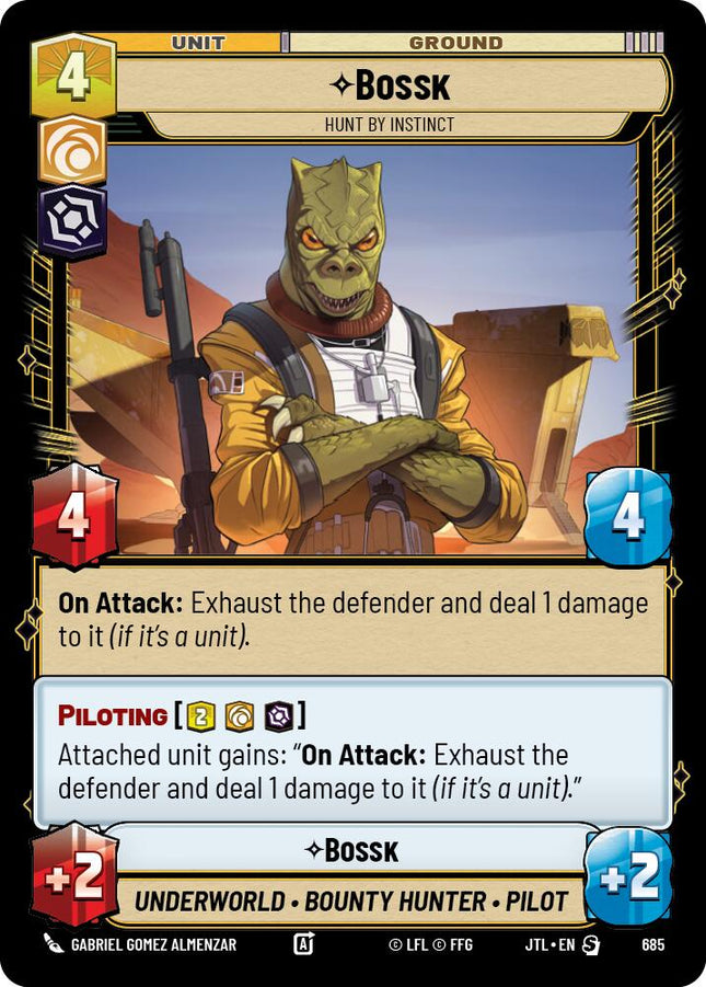 Bossk - Hunt By Instinct (685) (685) [Jump to Lightspeed]