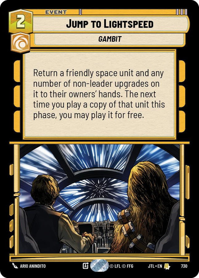Jump to Lightspeed (730) (730) [Jump to Lightspeed]