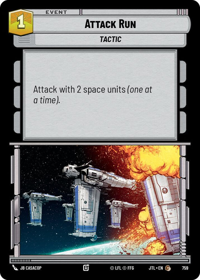 Attack Run (759) (759) [Jump to Lightspeed]