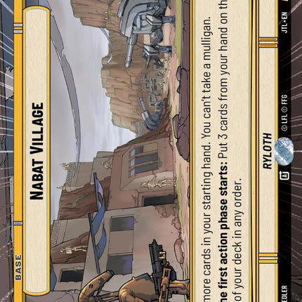 Nabat Village (764) (Hyperspace Foil) (764) [Jump to Lightspeed]