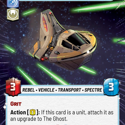 Phantom II - Modified to Dock (784) (Hyperspace Foil) (784) [Jump to Lightspeed]