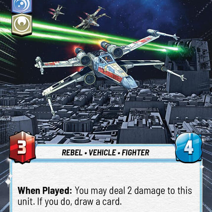 Red Squadron X-Wing (785) (Hyperspace Foil) (785) [Jump to Lightspeed]
