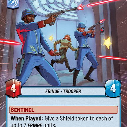 Wing Guard Security Team (806) (Hyperspace Foil) (806) [Jump to Lightspeed]
