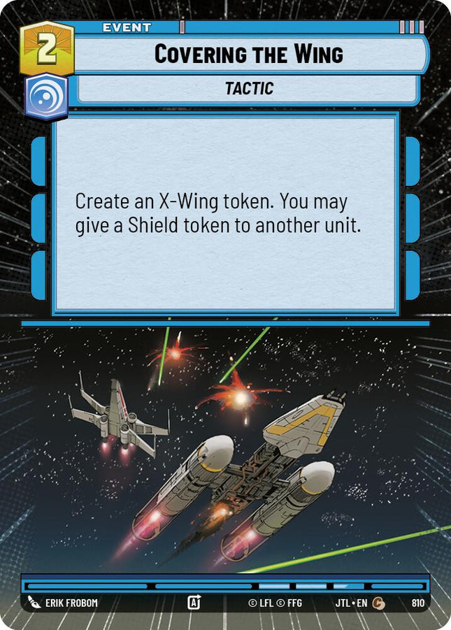 Covering the Wing (810) (Hyperspace Foil) (810) [Jump to Lightspeed]