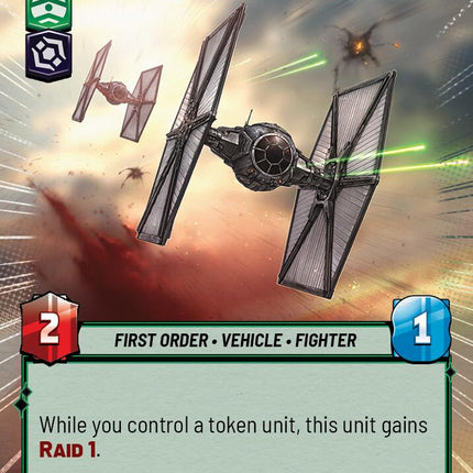 First Order TIE Fighter (815) (Hyperspace Foil) (815) [Jump to Lightspeed]