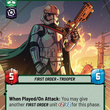 Captain Phasma - On My Command (822) (Hyperspace Foil) (822) [Jump to Lightspeed]