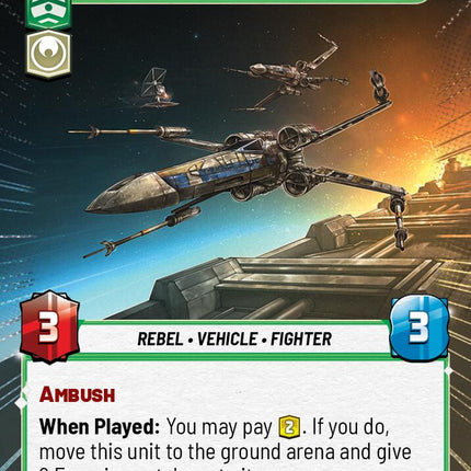 Blue Leader - Scarif Air Support (830) (Hyperspace Foil) (830) [Jump to Lightspeed]